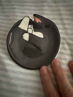Round Cat Spoon Rest